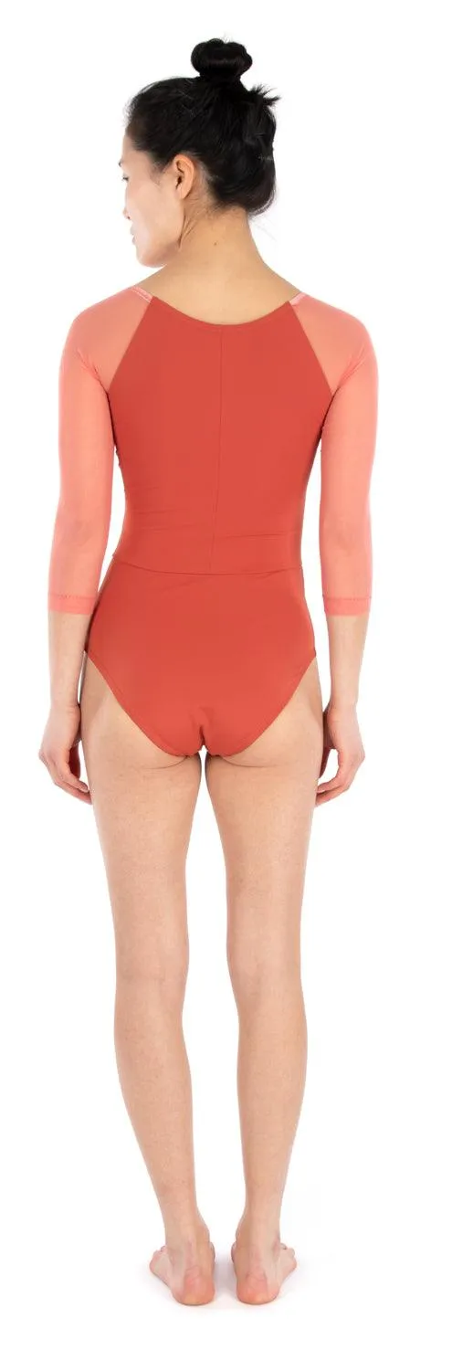 4237 // FIONA Raglan sleeve leotards