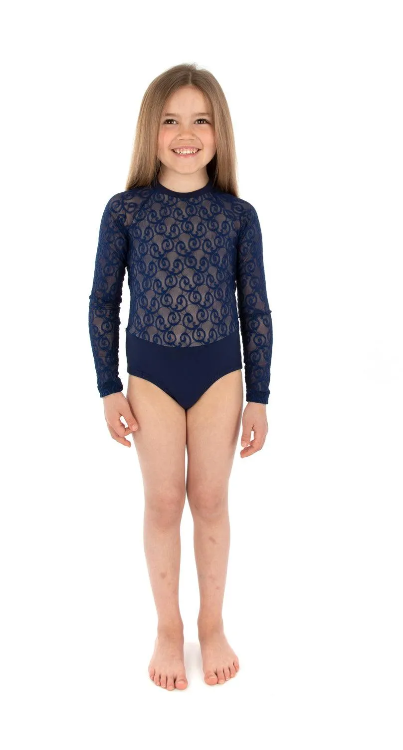 4237 // FIONA Raglan sleeve leotards