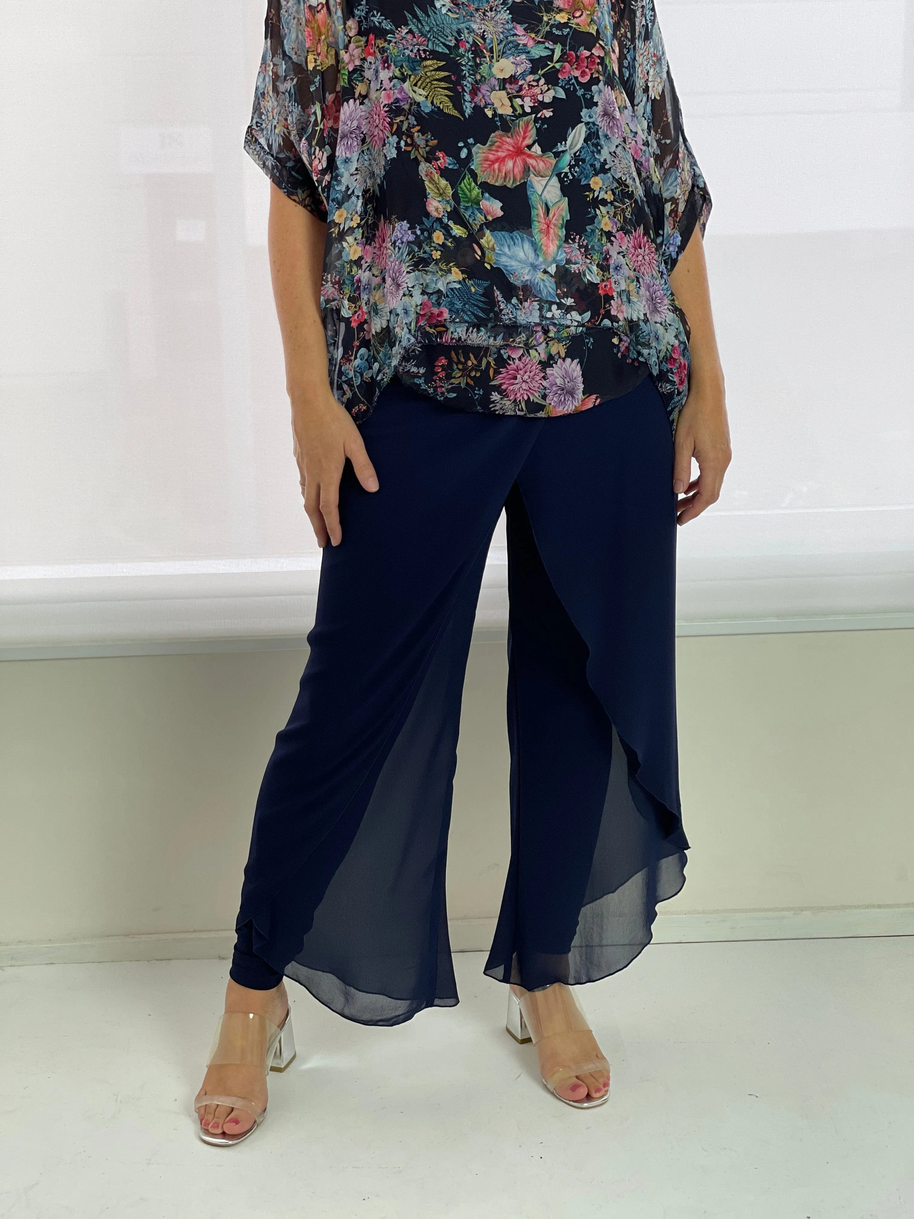 Boola Navy Layered Pants