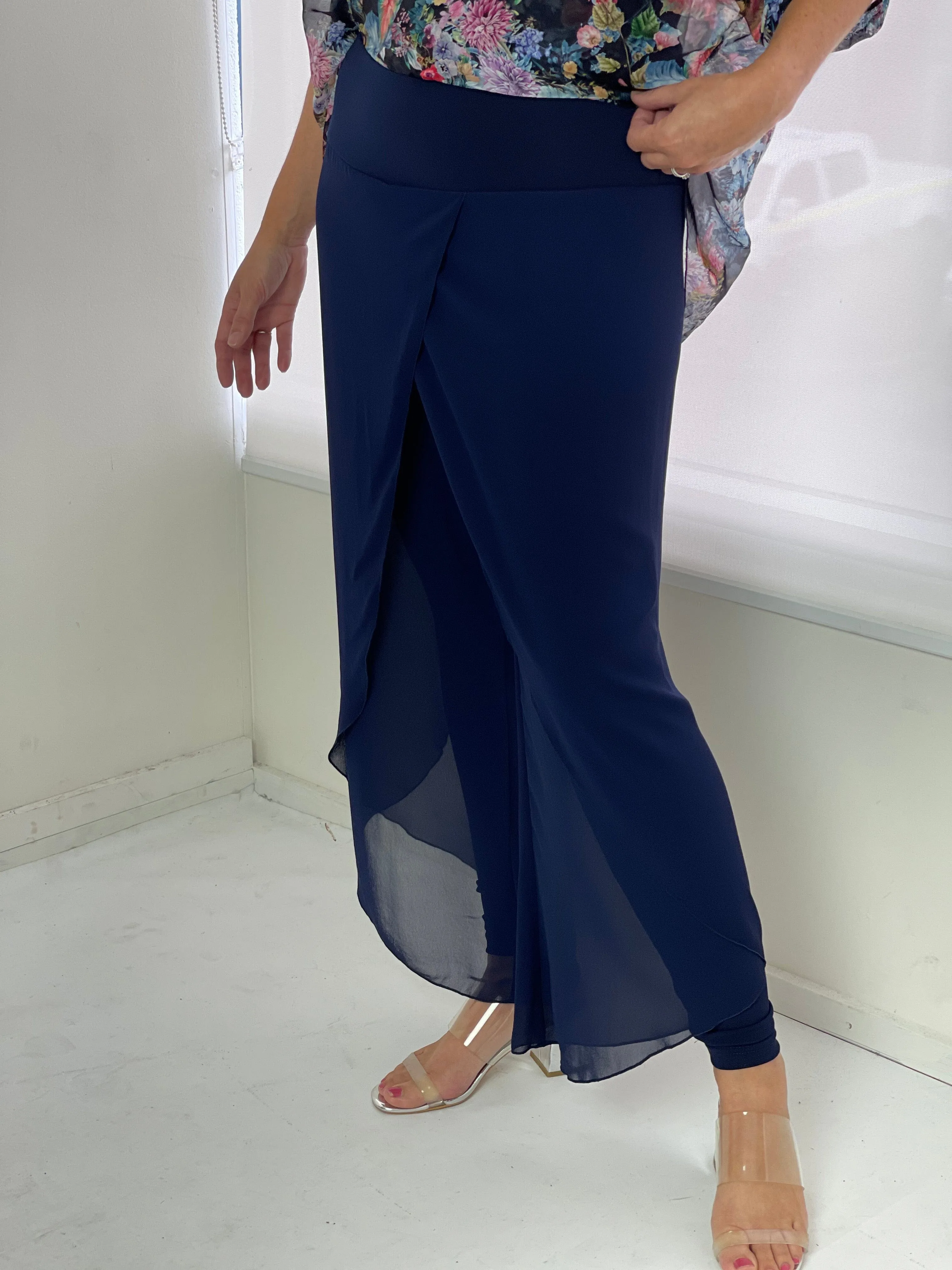 Boola Navy Layered Pants