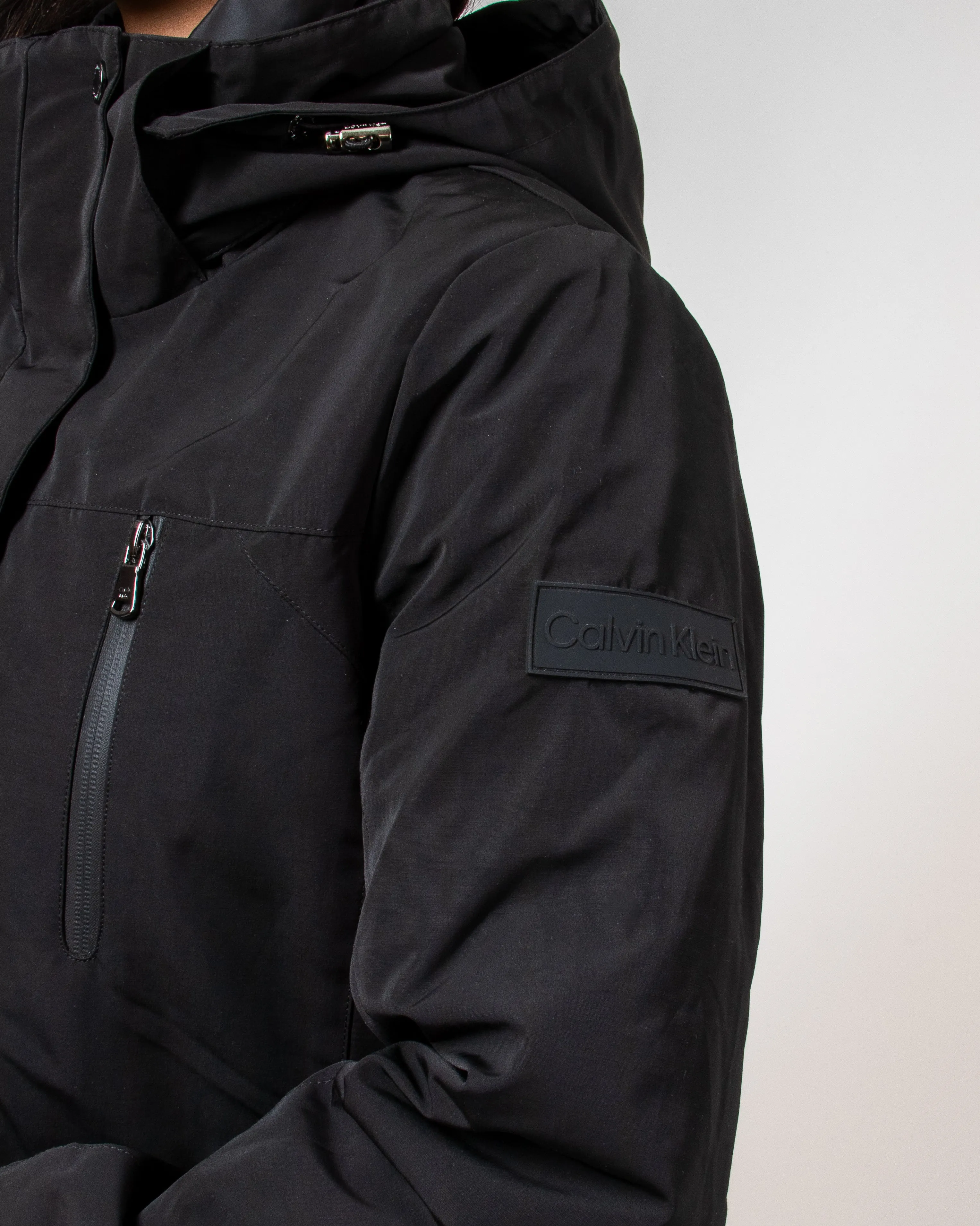 Calvin Klein Ladies 3-in-1 Jacket Black