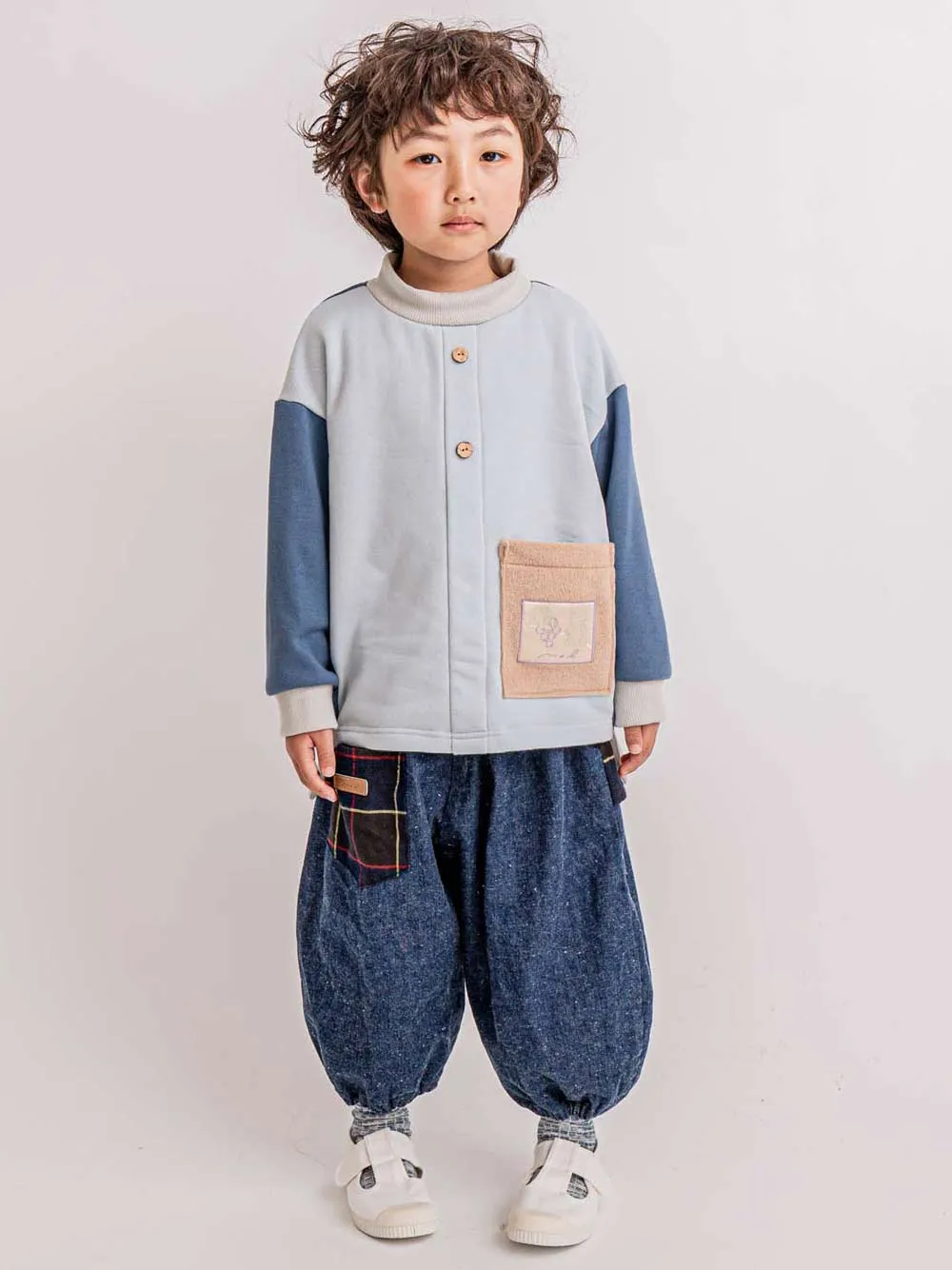 Check Layered Pants
