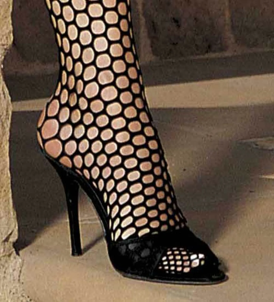 Honeycomb Pattern Pantyhose