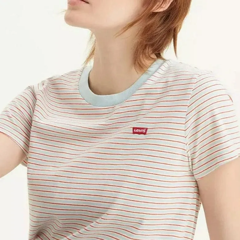 Levi's Perfect Tee Tumeric Stripe D2