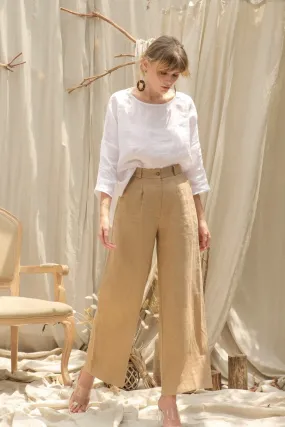 Nella Linen Top