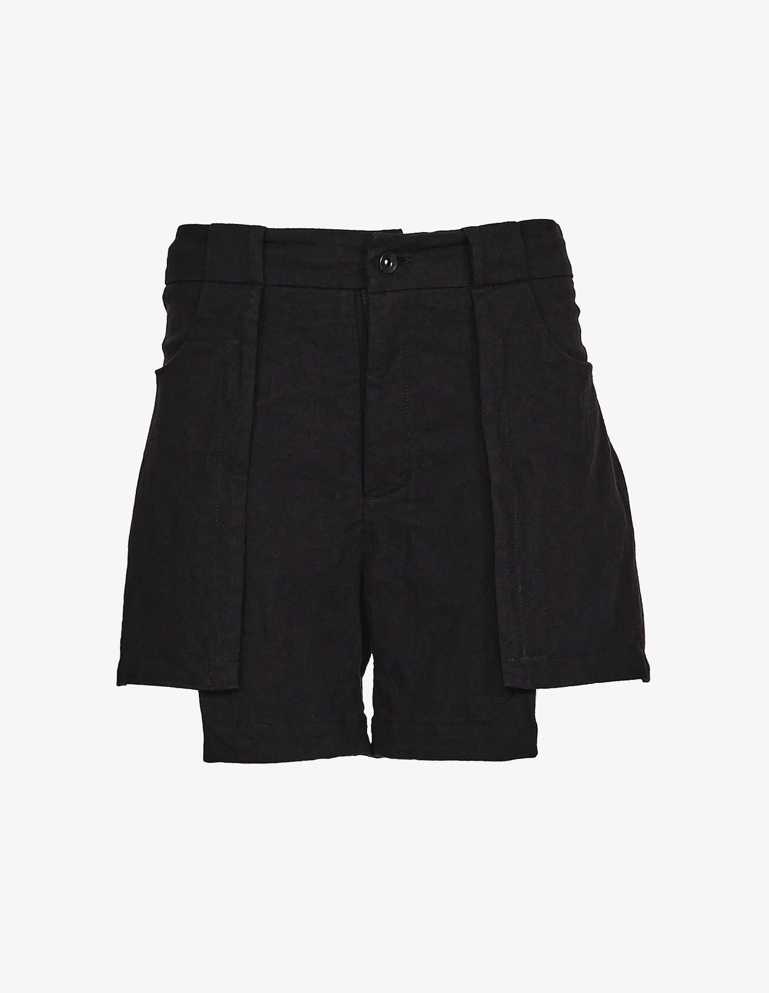 Patch Pocket Layered Shorts