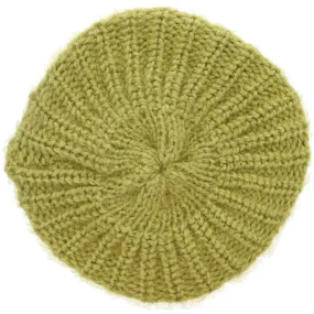 Shaggy Glitter Knit Beret