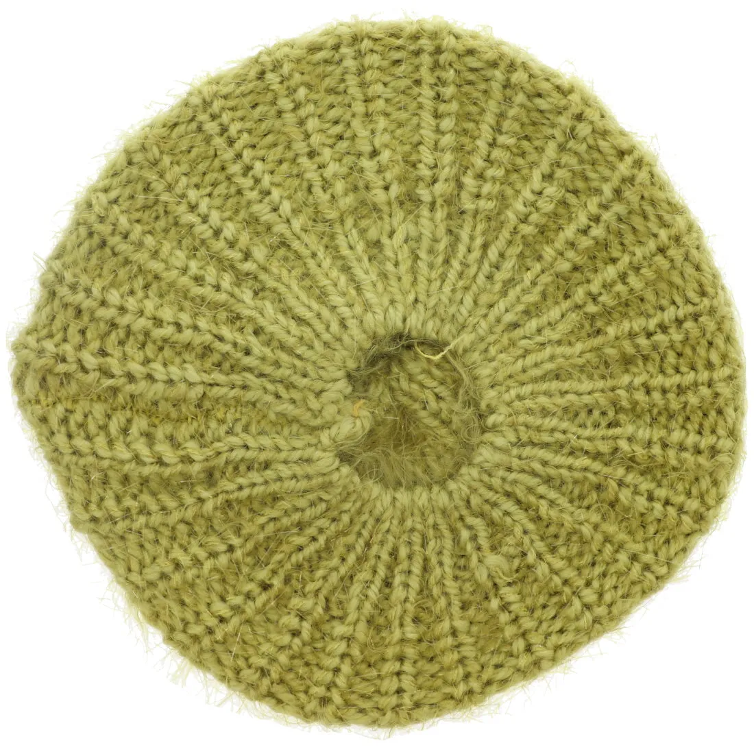 Shaggy Glitter Knit Beret