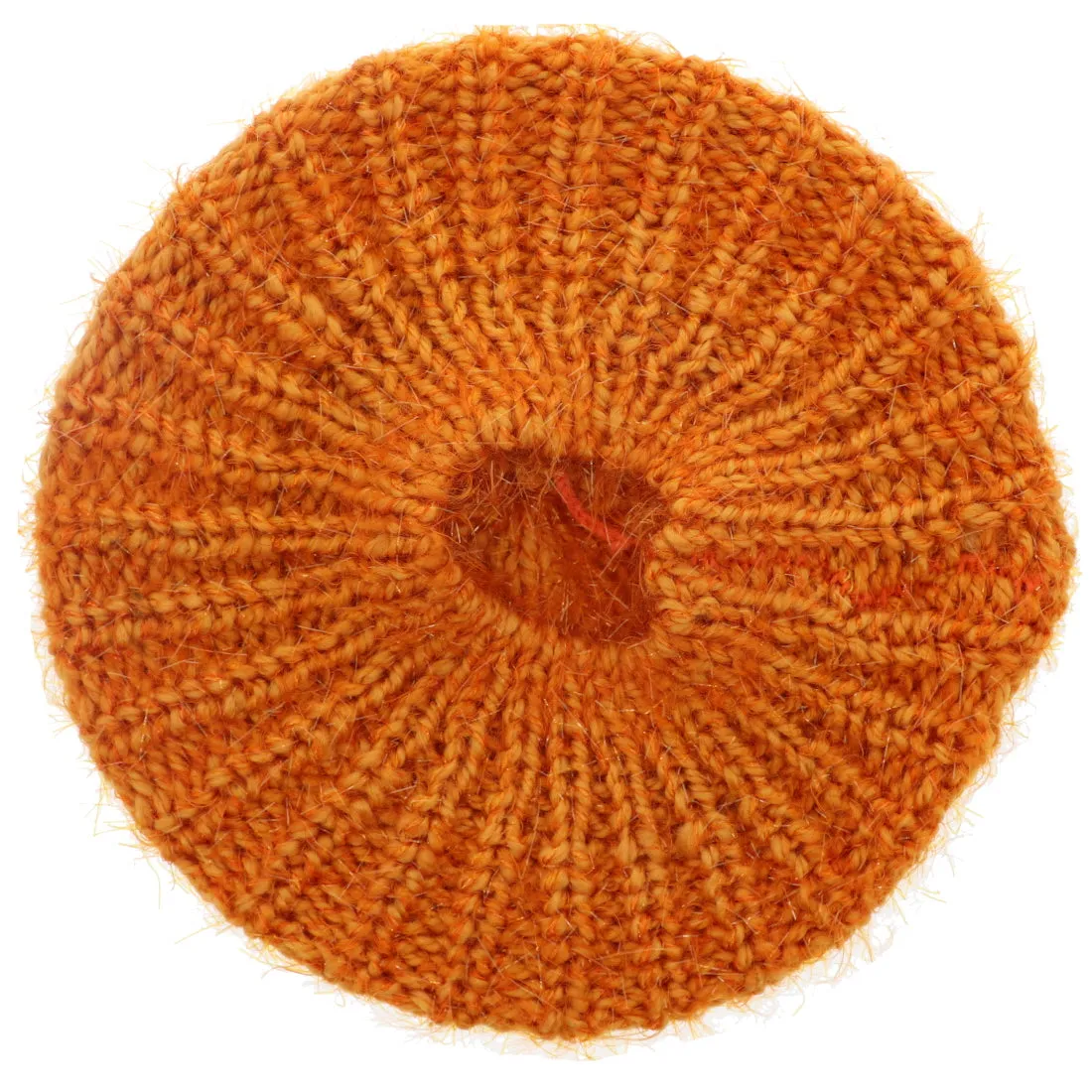 Shaggy Glitter Knit Beret