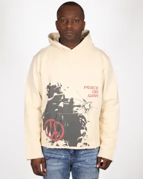 Trinity Kays Kulture Peace Or War Men's Cropped Hoodie Sweatshirt