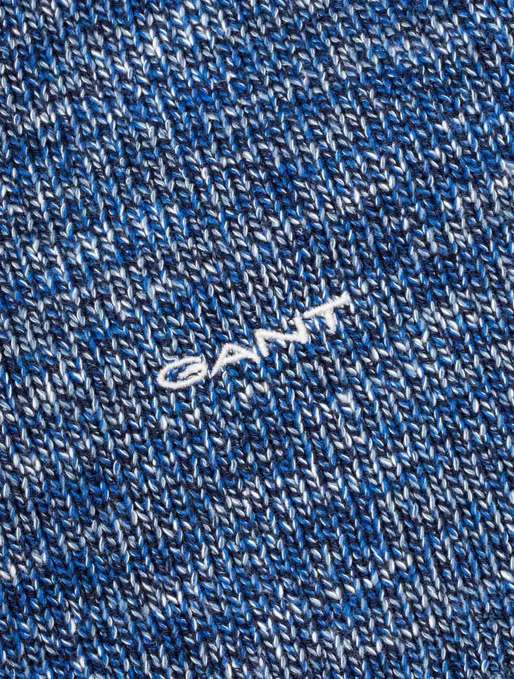 Twisted Yarn Crew Neck Classic Blue