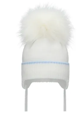 White Pom Pom Envy Alfie Hat