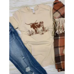 Yucca Longhorn Tee